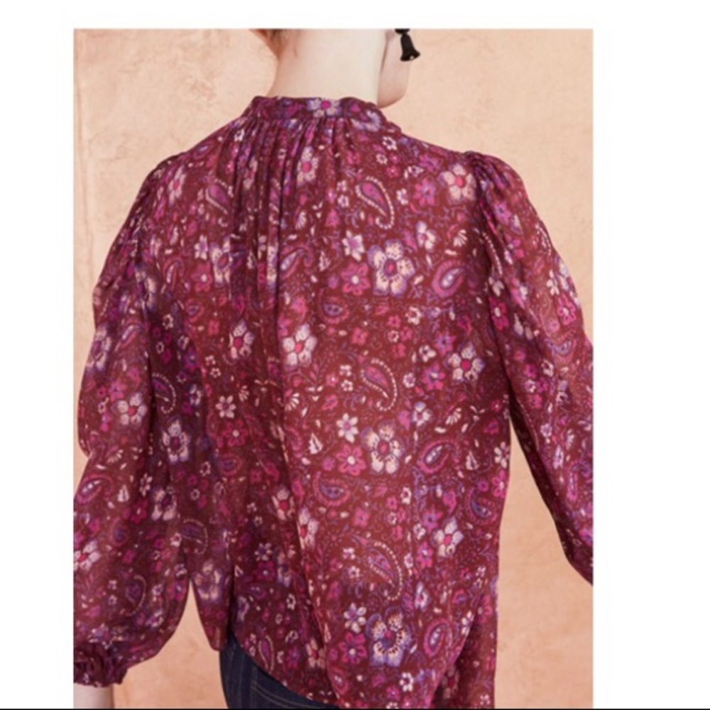 Ulla Johnson Carmine Floral Blouse - Picture 3 of 3